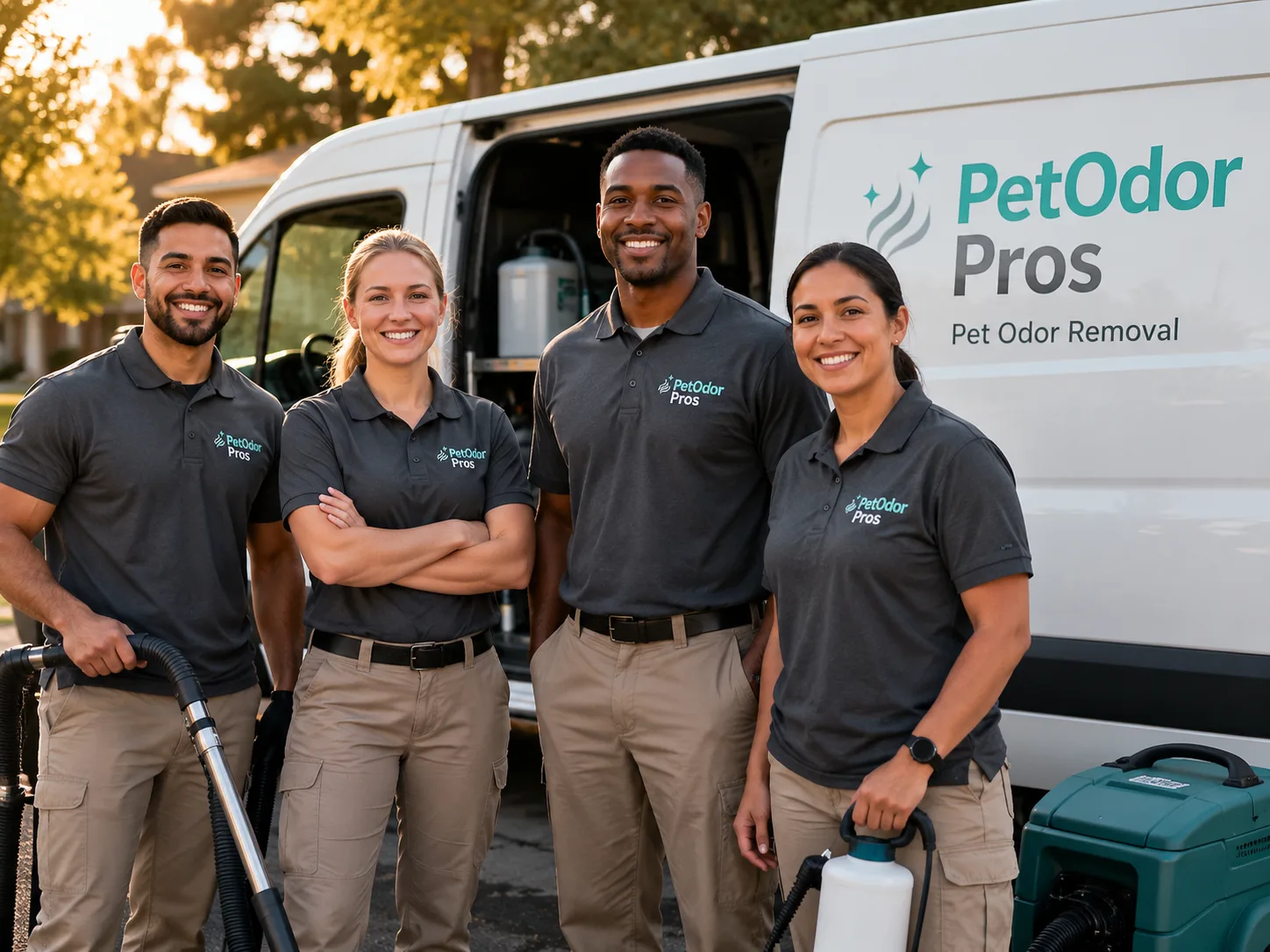 Pet Odor Removal team serving Middletown, CA